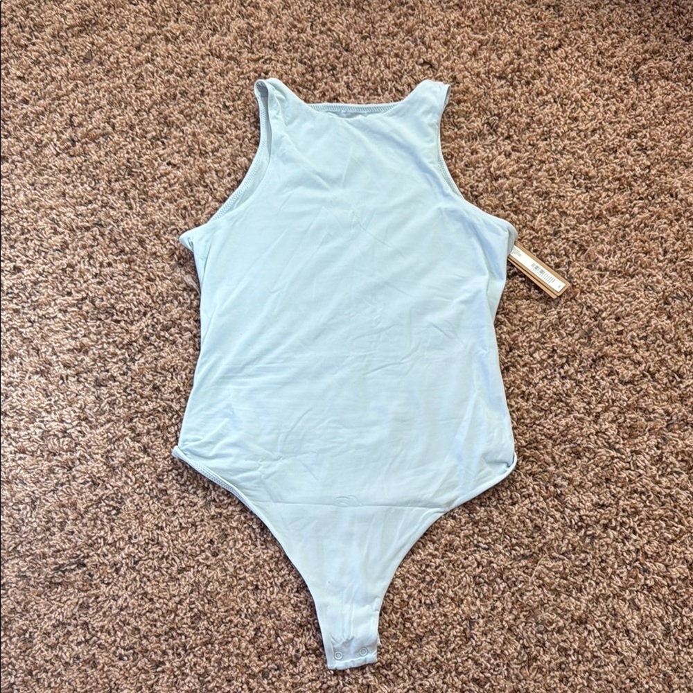 SKIMS FITS EVERYBODY HIGH NECK BODYSUIT | OPAL